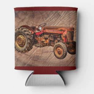 Roter Traktor Dosenkühler