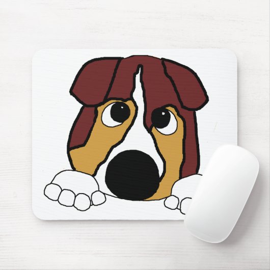 Roter Tri aussie Mousepad (Mit Mouse)