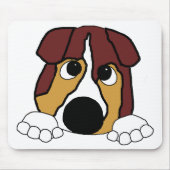 Roter Tri aussie Mousepad (Vorne)