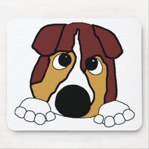 Roter Tri aussie Mousepad