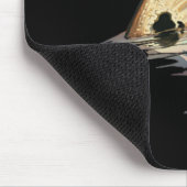 Roter Trommelfisch Schwanz Roter Trommelfisch Hemd Mousepad (Ecke)