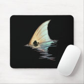 Roter Trommelfisch Schwanz Roter Trommelfisch Hemd Mousepad (Mit Mouse)