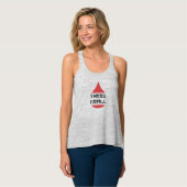 Roter Tropfen nachfüllen Tank Top (Vorderseite Vollansicht)