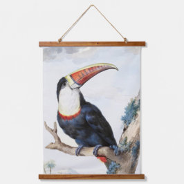 Roter Tucan (1748) von Aert Schouman Wandteppich Mit Holzrahmen