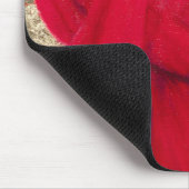Roter Turban auf Goldblatt 2014 Mousepad (Ecke)