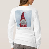 Roter u. schwarzer Büffel-karierter T-Shirt (Rückseite)