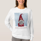 Roter u. schwarzer Büffel-karierter T-Shirt (Vorderseite)