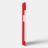 Roter u. weißer diagonaler Gingham Case-Mate iPhone Hülle (Rückseite / Rechts)