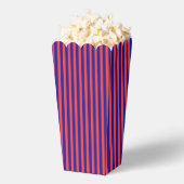 Roter und Blauer Popcorn Geschenkschachtel (Geplatzt)
