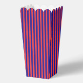 Roter und Blauer Popcorn Geschenkschachtel (Vorderseite)