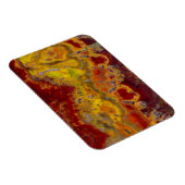 Roter und gelber Crayloa Jasper Magnet (Rechte Seite)