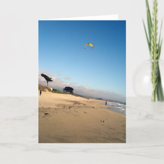 Roter und gelber Drachen, Gruß-Karte Karte