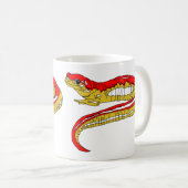 Roter und Gelber Salamander Kaffeetasse (VorderseiteRechts)