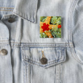 Roter und Gelber Seestern Button (Beispiel)