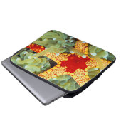 Roter und Gelber Seestern Laptopschutzhülle (Vorne Knopf)