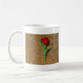 Roter und Gelber Tulip Kaffeetasse (Links)