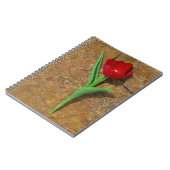 Roter und Gelber Tulip Notizblock (Linke Seite)