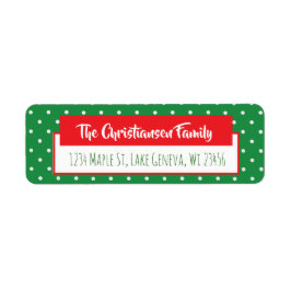 Roter und grüner Feiertag Weihnachten