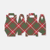 Roter und grüner Karo Geschenkschachtel (Ungefaltet)