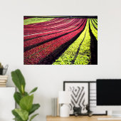 Roter und grüner Salat, Landkreis San Luis Obispo, Poster (Heimbüro)