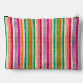 Roter und grüner Streifen Zubehörtasche (Rückseite)