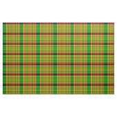 Roter und grüner Tartan kariert Stoff (Fat Quarter (45,7 x 55,9 cm))