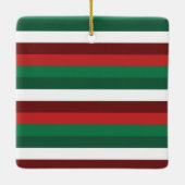 Roter und grüner Weihnachtsschmuck (Rückseite)