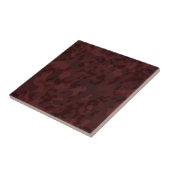 Roter und Maroon-Tarnanzug abstrakt Fliese (Seite)
