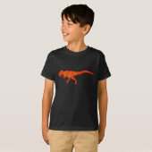 Roter und orange Rex! T-Shirt (Vorne ganz)