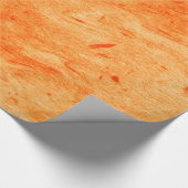 Roter und orangefarbener Marmor Geschenkpapier (Ecke)