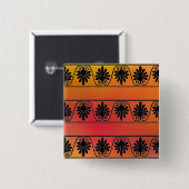 Roter und orangener Knopf Button (Vorne & Hinten)