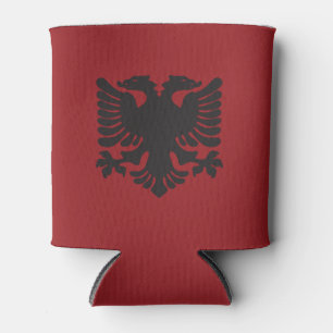 Roter und Schwarzer Albanischer Adler kann kühlen Dosenkühler
