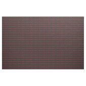 Roter und schwarzer Diamant-Muster-Baumwollgewebe Stoff (Yard (91,4 cm))