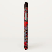 Roter und schwarzer Fraktal Yin-Yang iPhone Kasten Case-Mate iPhone Hülle (Hinten/Rechts)