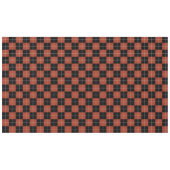 ROTER UND SCHWARZER KARO TISCHDECKE (Vorderseite (Horizontal))