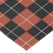 ROTER UND SCHWARZER KARO TISCHDECKE (Schrägansicht)