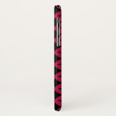 Roter und schwarzer Shippo Case-Mate iPhone Hülle (Hinten/Links)