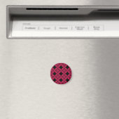 Roter und schwarzer Shippo Magnet (In Situ (Geschirrspüler))
