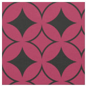 Roter und schwarzer Shippo Stoff (Nahaufnahme)