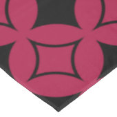Roter und schwarzer Shippo Tischdecke (Schrägansicht)