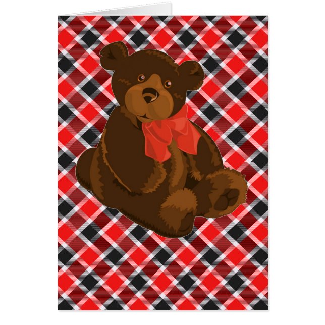 Roter und schwarzer Tartan (Vorne)