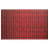 Roter und schwarzer Tupfen Stoff (Yard (91,4 cm))