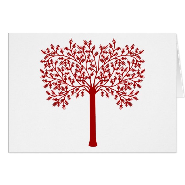 Roter und Weißbaum (Vorderseite (Horizontal))