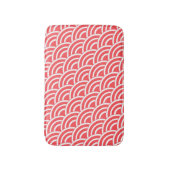 Roter und weißer Deko der Tomate Badematte (Vorderseite Vertikal)