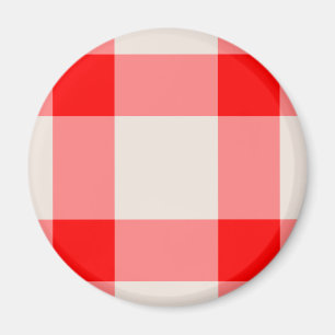 Roter und weißer Hintergrund Magnet
