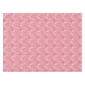 Roter und weißer Leoparddruck Tischdecke (Vorderseite (Horizontal))