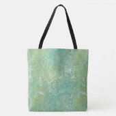 Roter und weißer Marmor Abstrakter Swirl Tasche (Vorderseite)