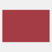 Roter und weißer Polka Dot und gestreifte Weihnach Geschenkpapier Set (Vorderseite 3)