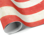 Roter und weißer schwindliger Süßigkeits-Strudel Geschenkpapier (Rolleneckpunkt)