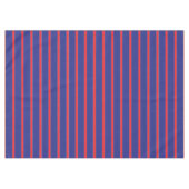 Roter und weißer Streifen auf marineblau Tischdecke (Vorderseite (Horizontal))